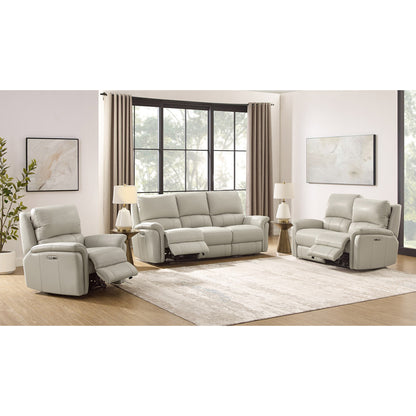 Erindale Power Headrest Zero Gravity Reclining Loveseat - Off White