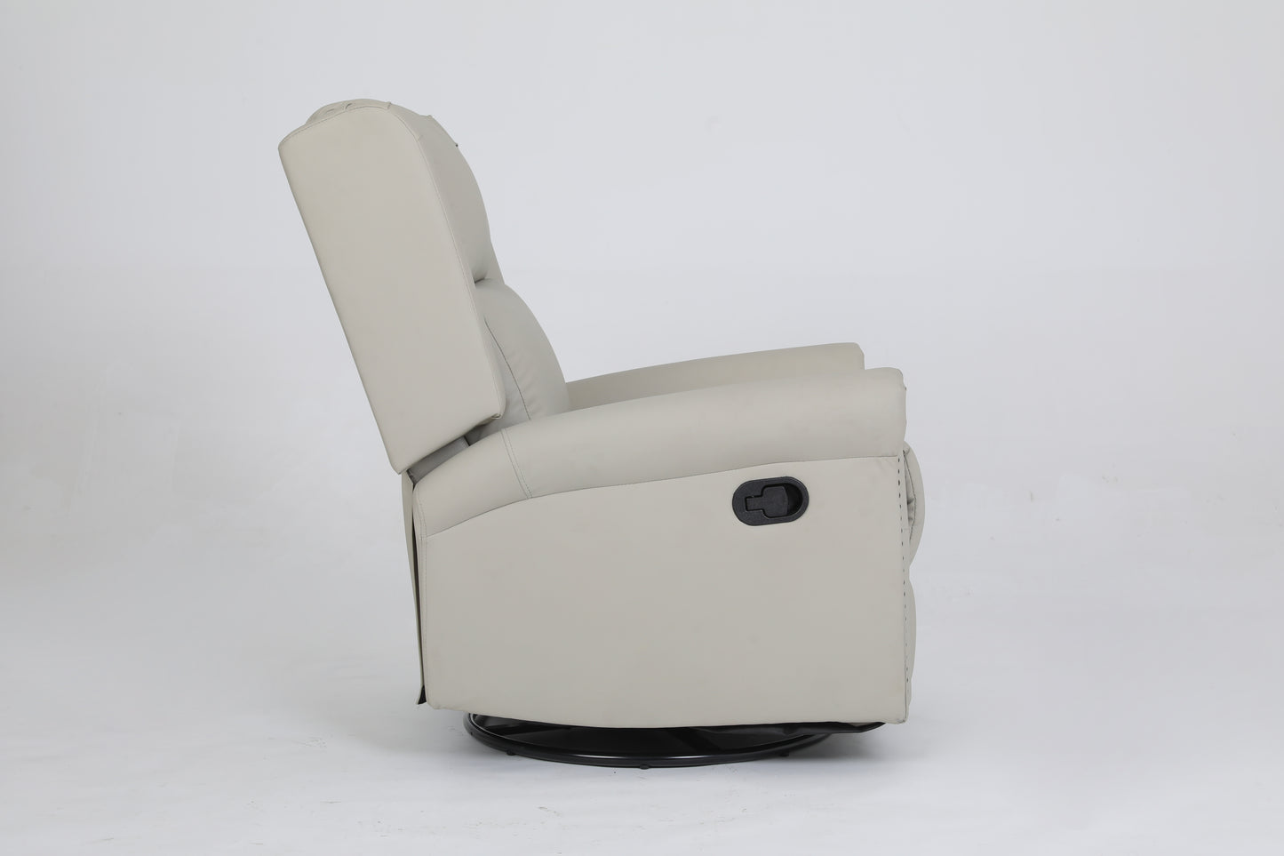 Daniela 360 Swivel Manual Recliner - Beige