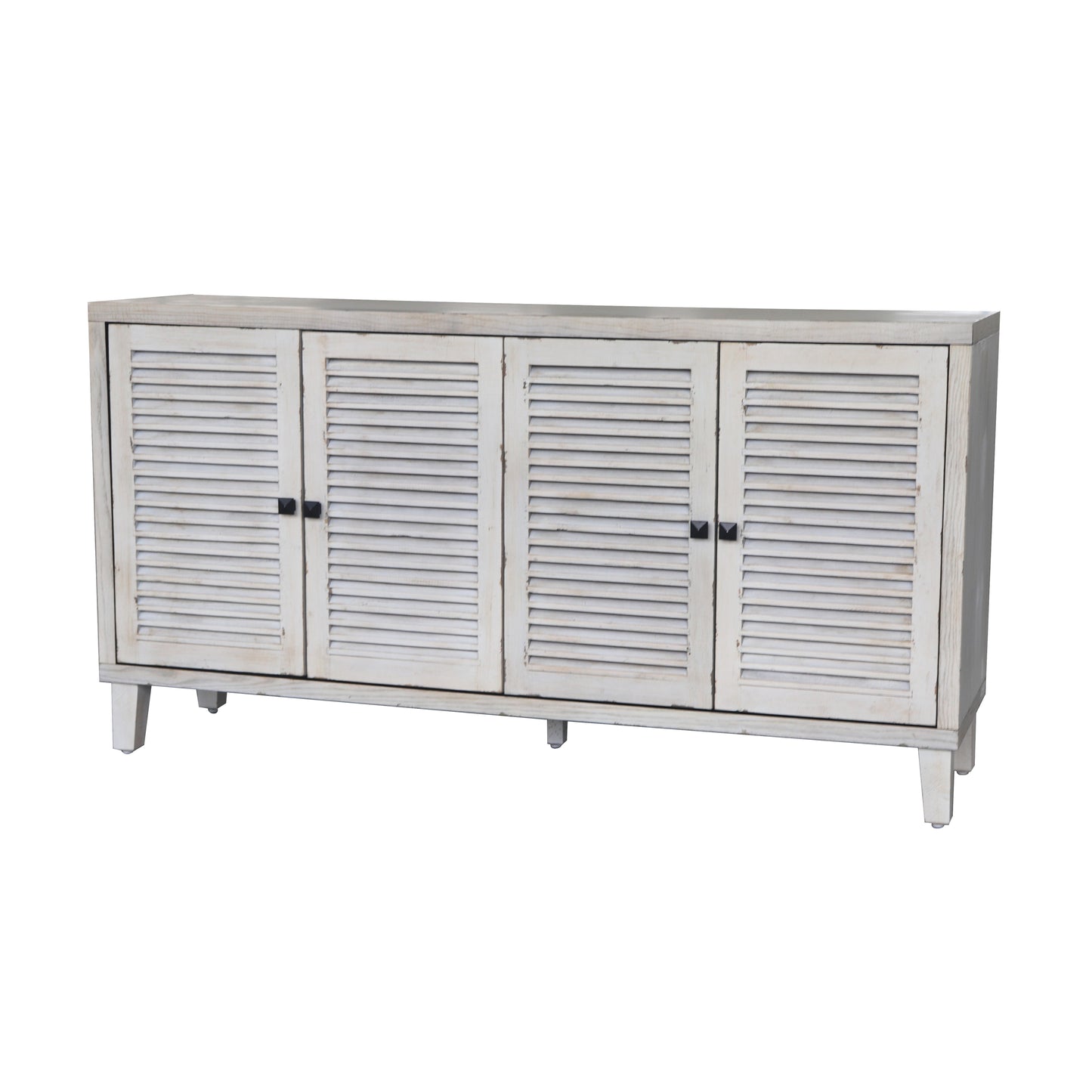 Garne Accent Buffet Server Cabinet- White Washed