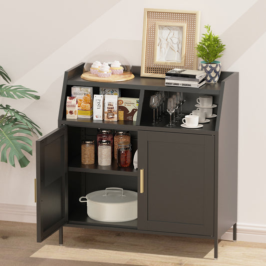 Neha Storage Cabinet - Black