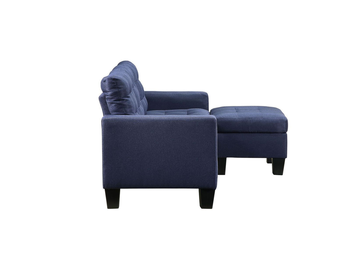 Aiden Sectional Sofa (Chaise) - Blue