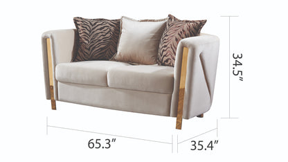 Milo Loveseat - Beige