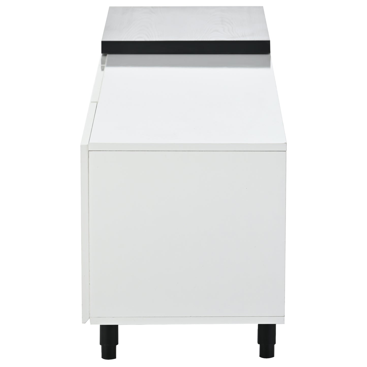 Legend Stylish TV Stand Cabinet - White