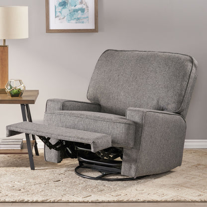 Brooks Manual Recliner Chair - Charcoal