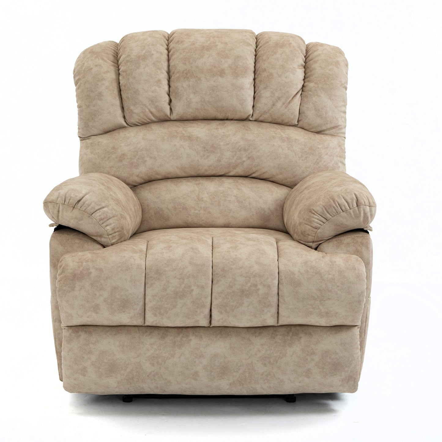 Thomson Large Fabric Recliner Chair - Beige