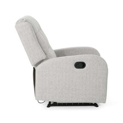 Flora Manual Recliner Chair - Beige