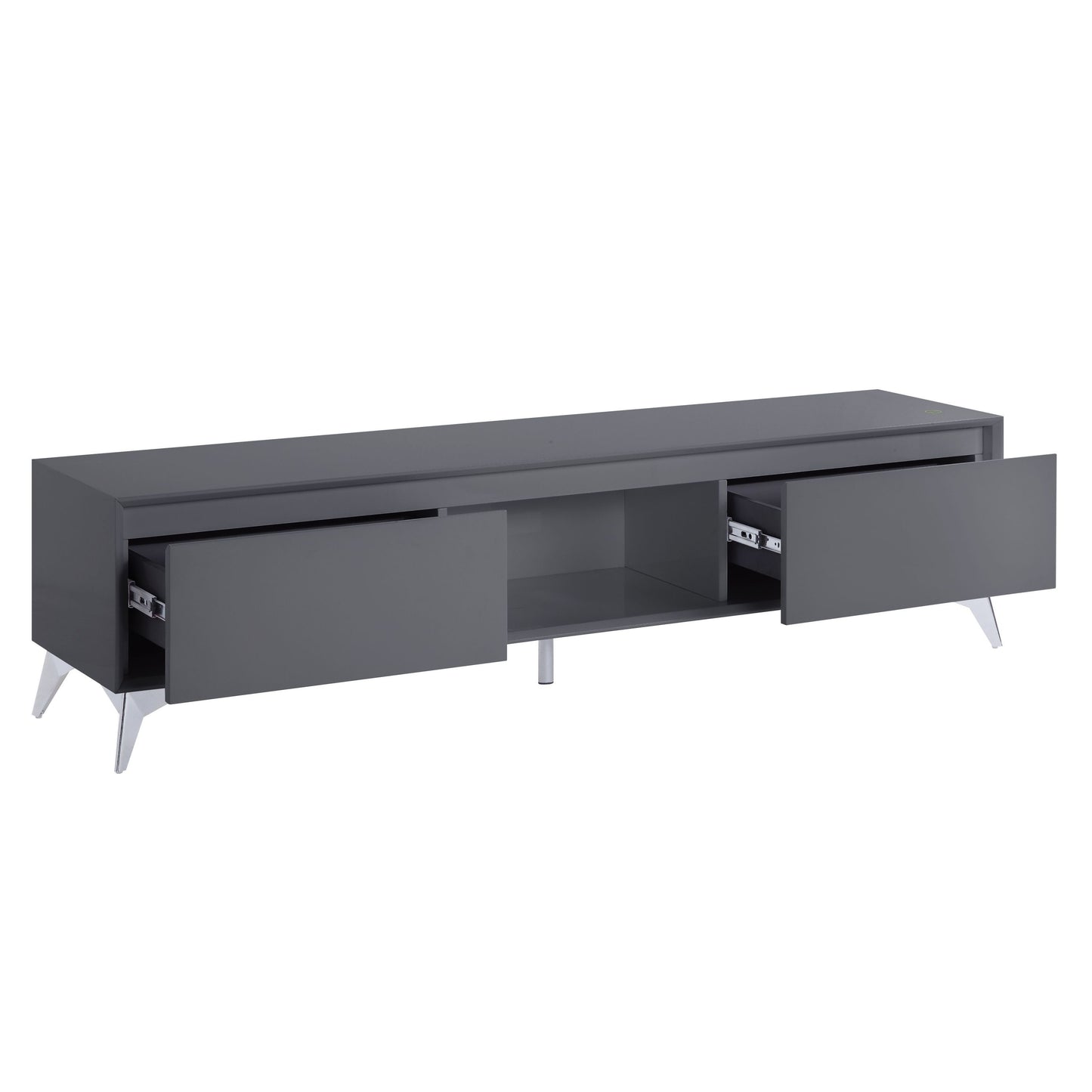 Raceloma TV stand with LED Lights - Gray