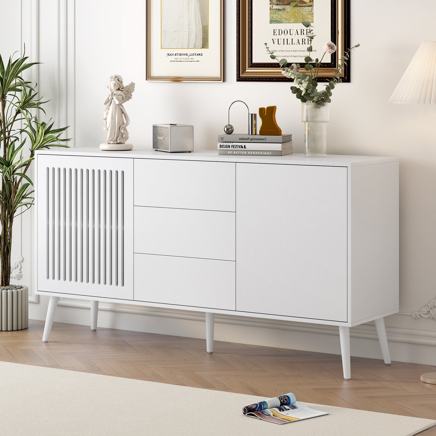 Barr Storage Cabinet - White