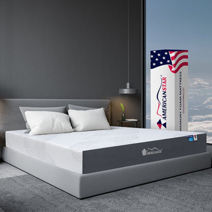 Amstar Cool 10" Aero Gel Memory Foam Mattress - Twin XL