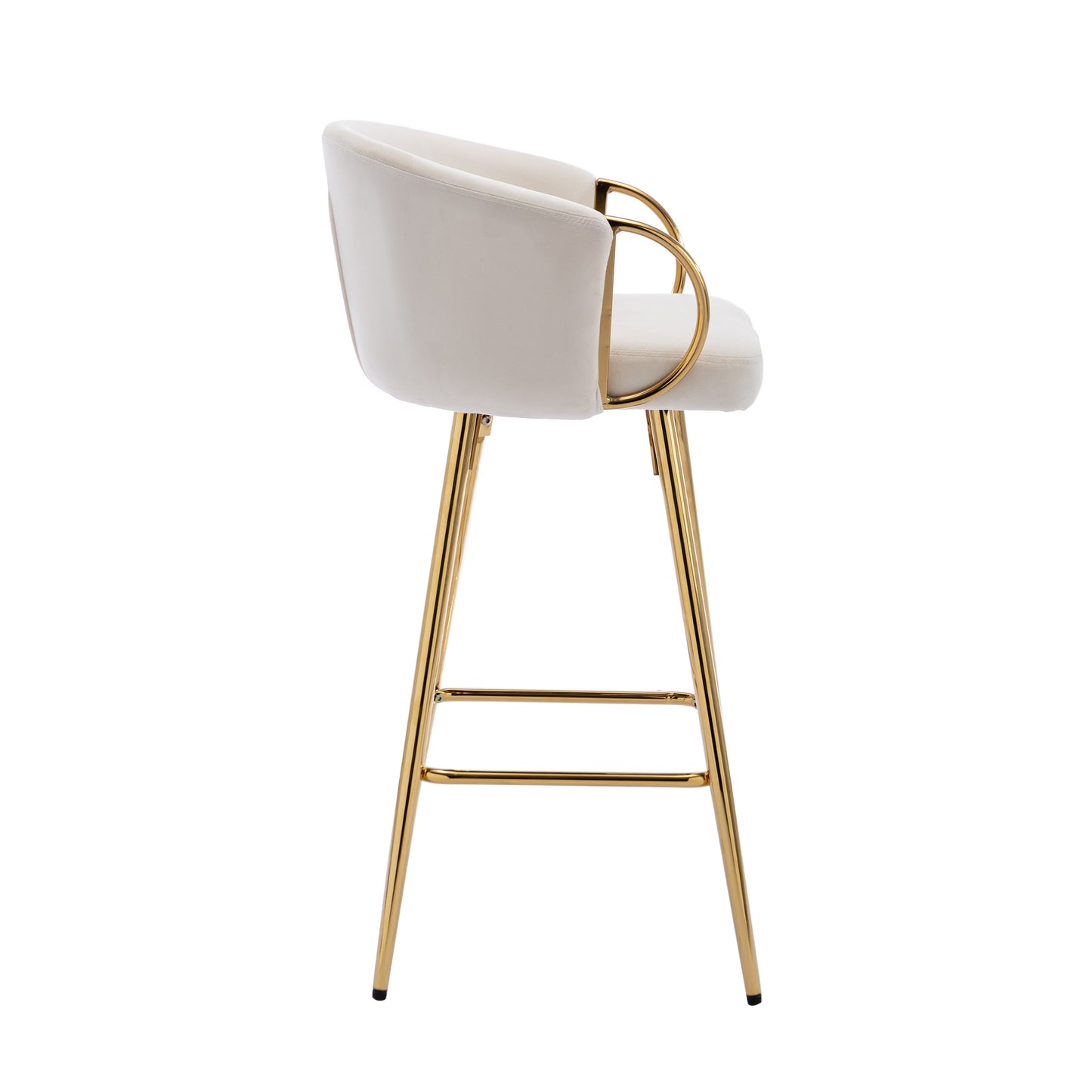 Sip Bar Stools 30 Inch - Cream  Set of 2