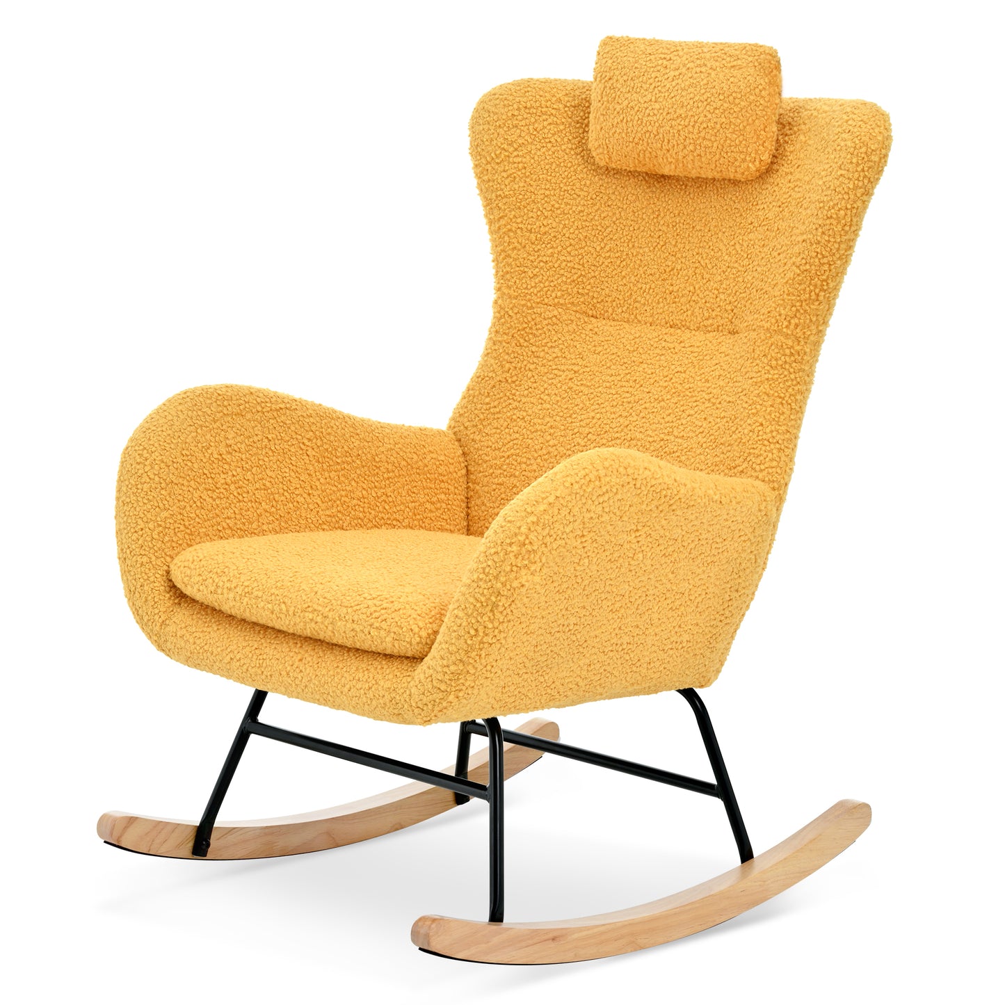 Anton Rocking Chair - Yellow