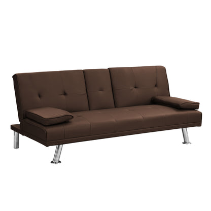 Devo Convertible Sofa Bed  - Brown