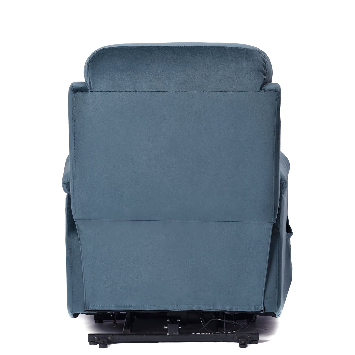 Rios Velvet Lift Chair Recliner - Navy Blue