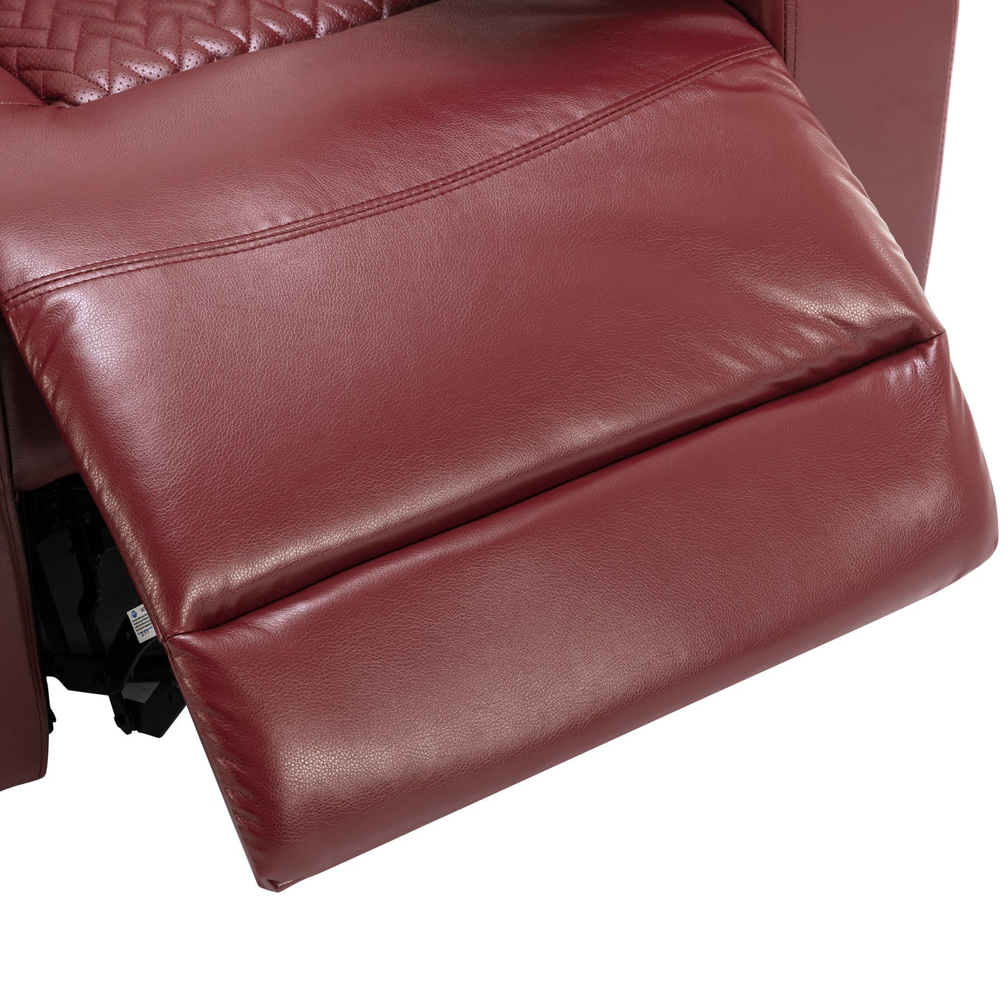 Comfort Max 270 Degree Swivel Power Recliner - Red