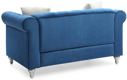 Olsen Loveseat - Navy Blue