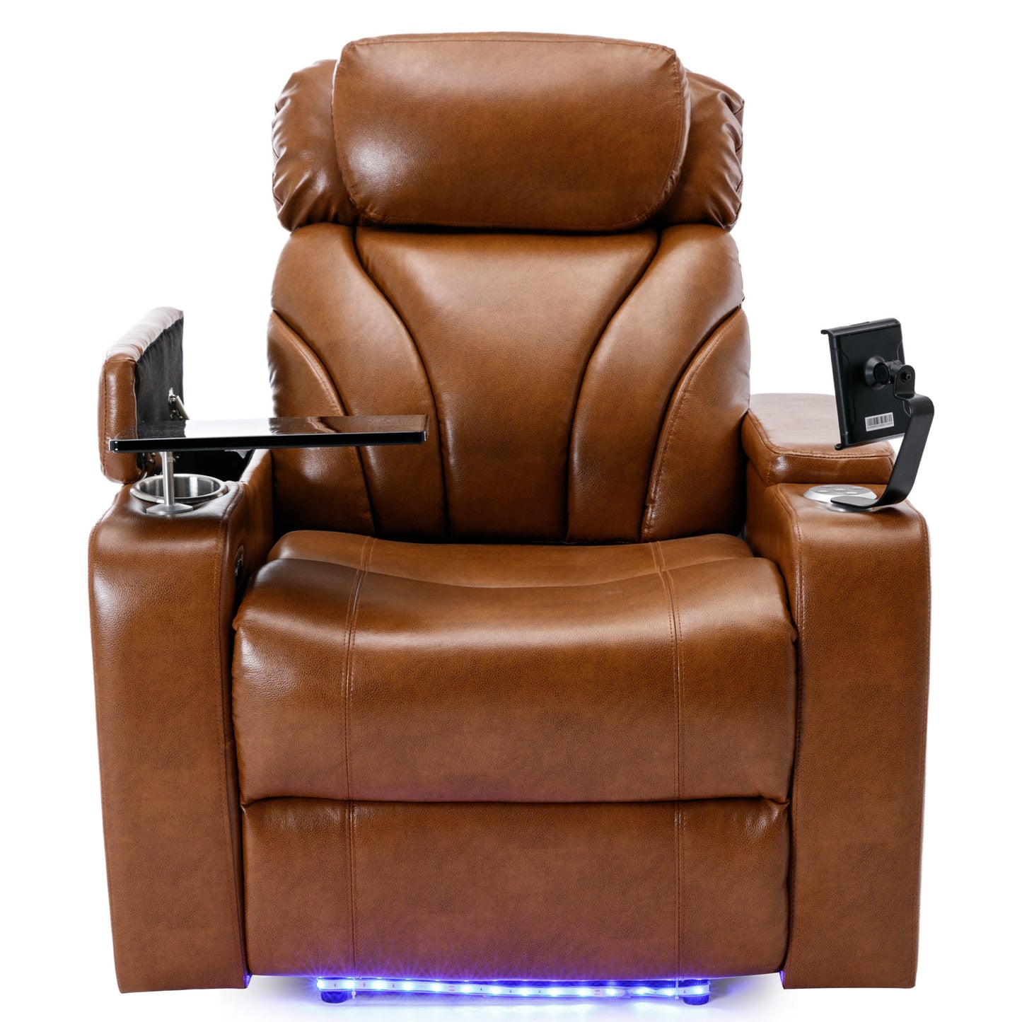 Orbit Power Motion Recliner -  Light Brown