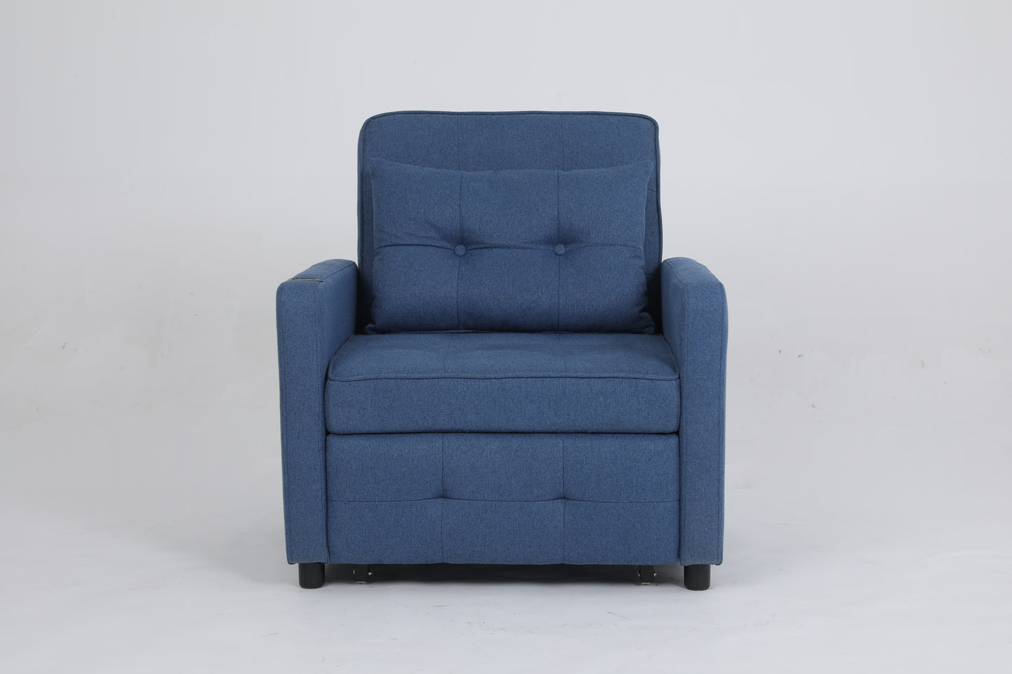 Sleeper Chair 3-in-1 Convertible - Navy Blue