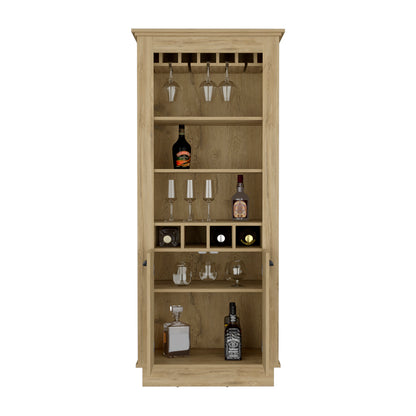 Provo Bar Cabinet - Macadamia