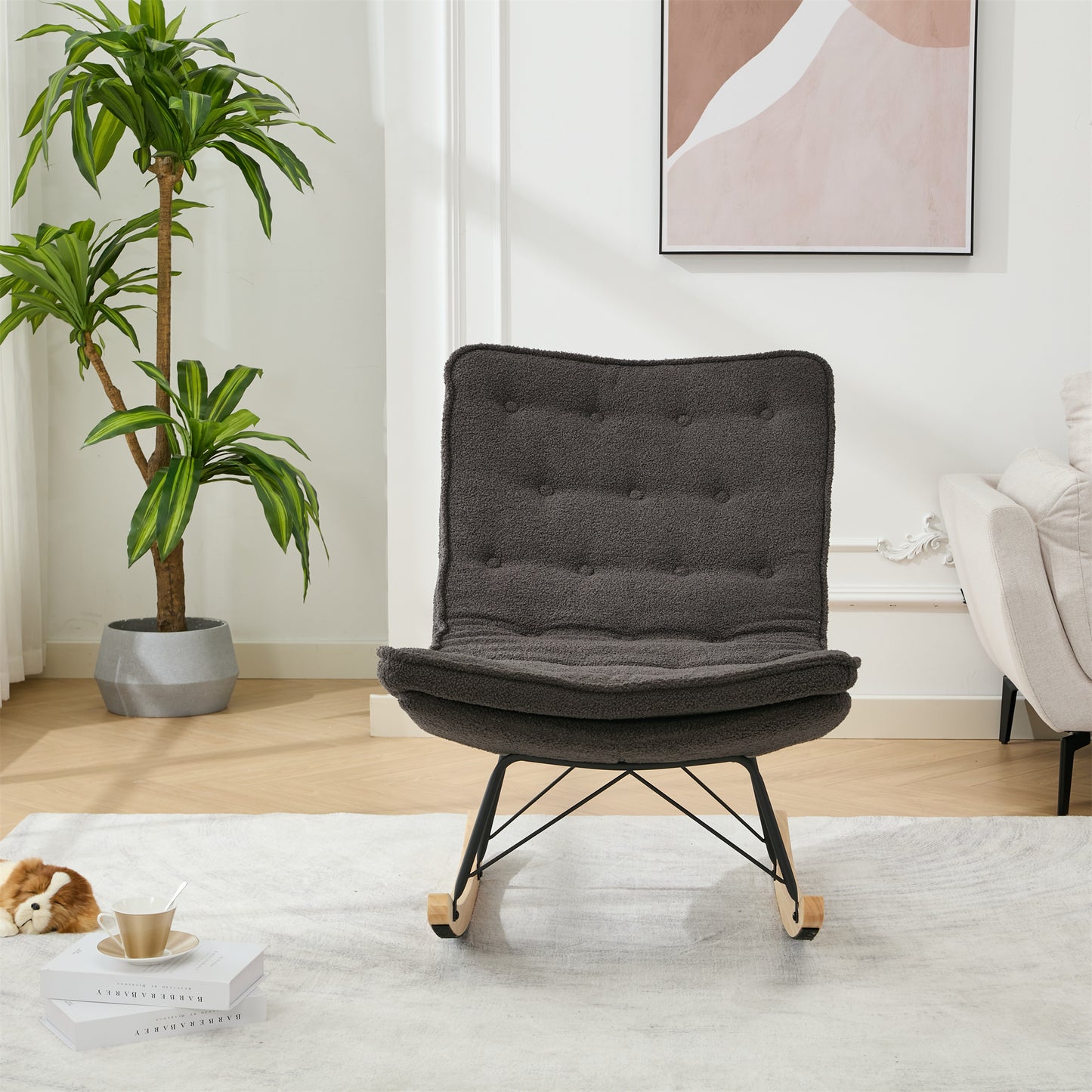 Lazy Rocking Chair - Gray