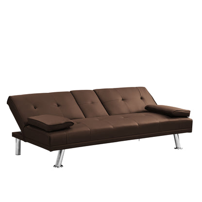 Devo Convertible Sofa Bed  - Brown