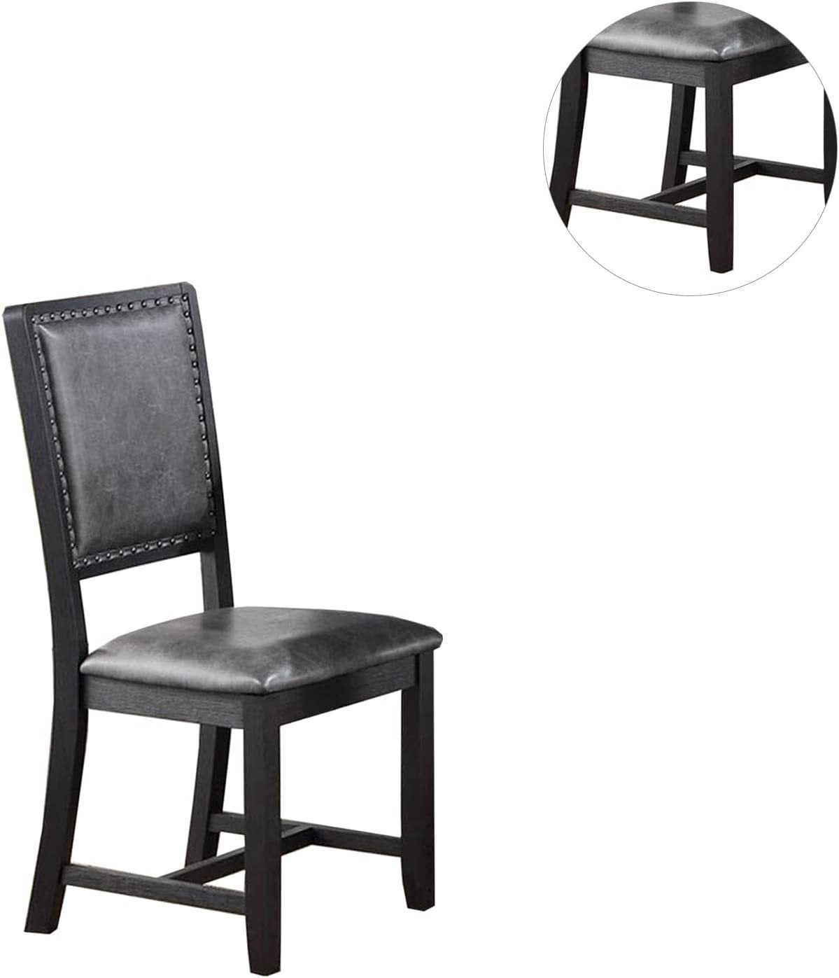 Benso Classic Dining Chair(Set of 2) - Gray