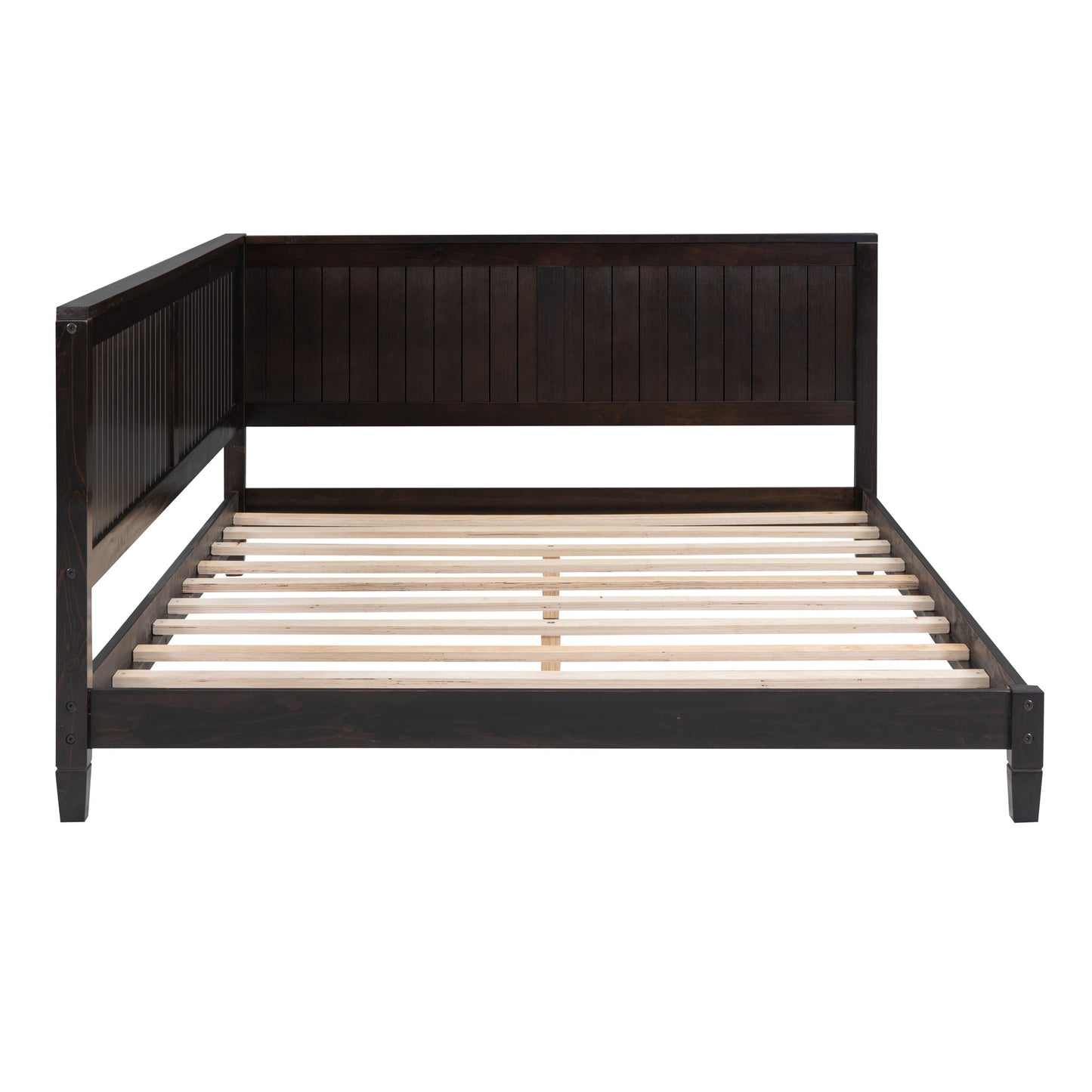 Lou Full Size Wooden Daybed - Espresso