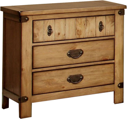 Boba Cottage Style Nightstand - Natural