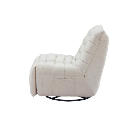 Seraphina  Rotatable Recliner Chair - Beige