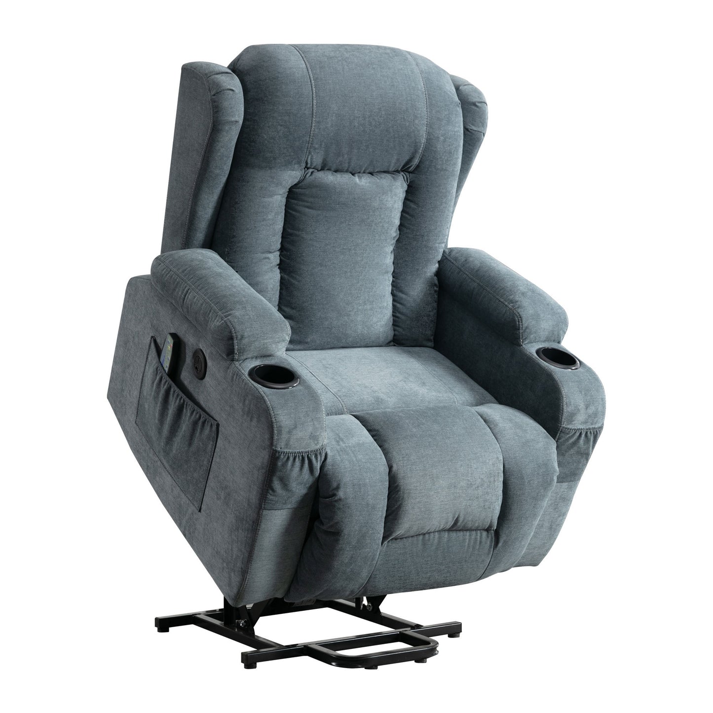 Parsons Power Lift Recliner Chair - Blue