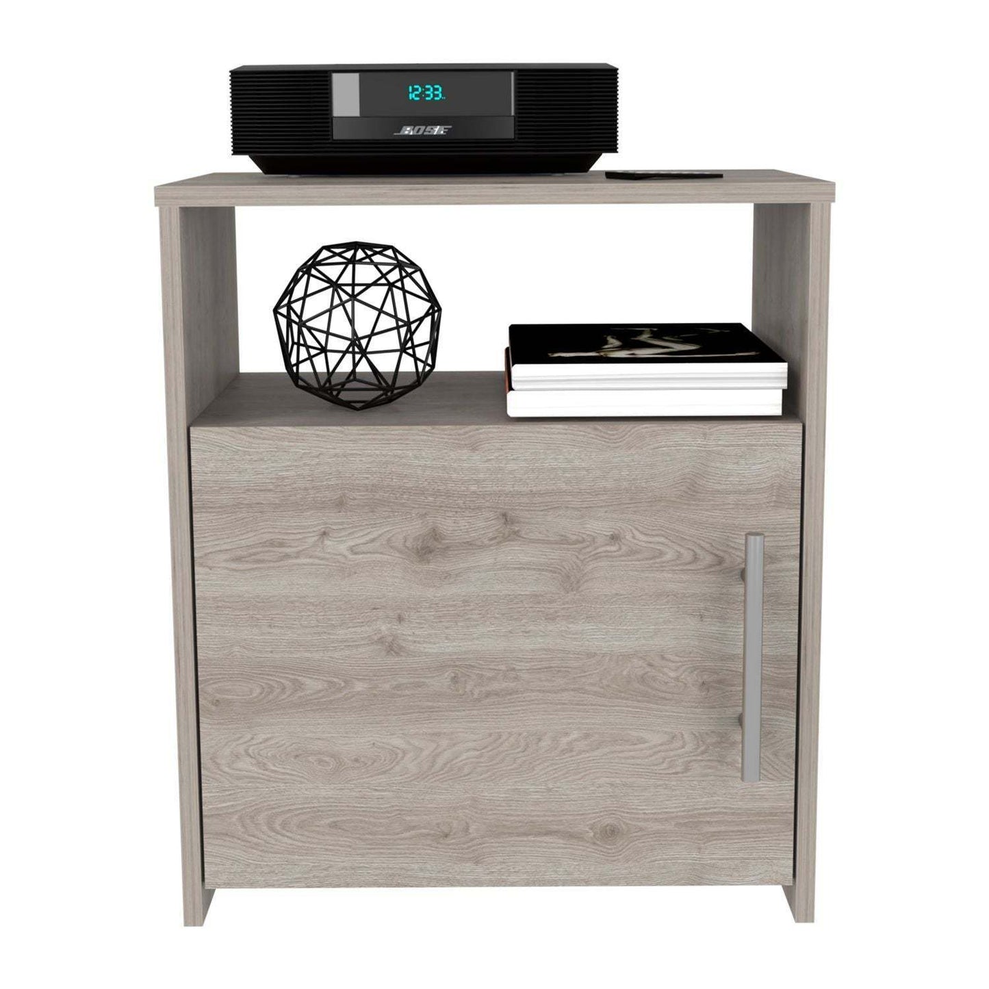 Omaha Nightstand Metal Handle - Gray