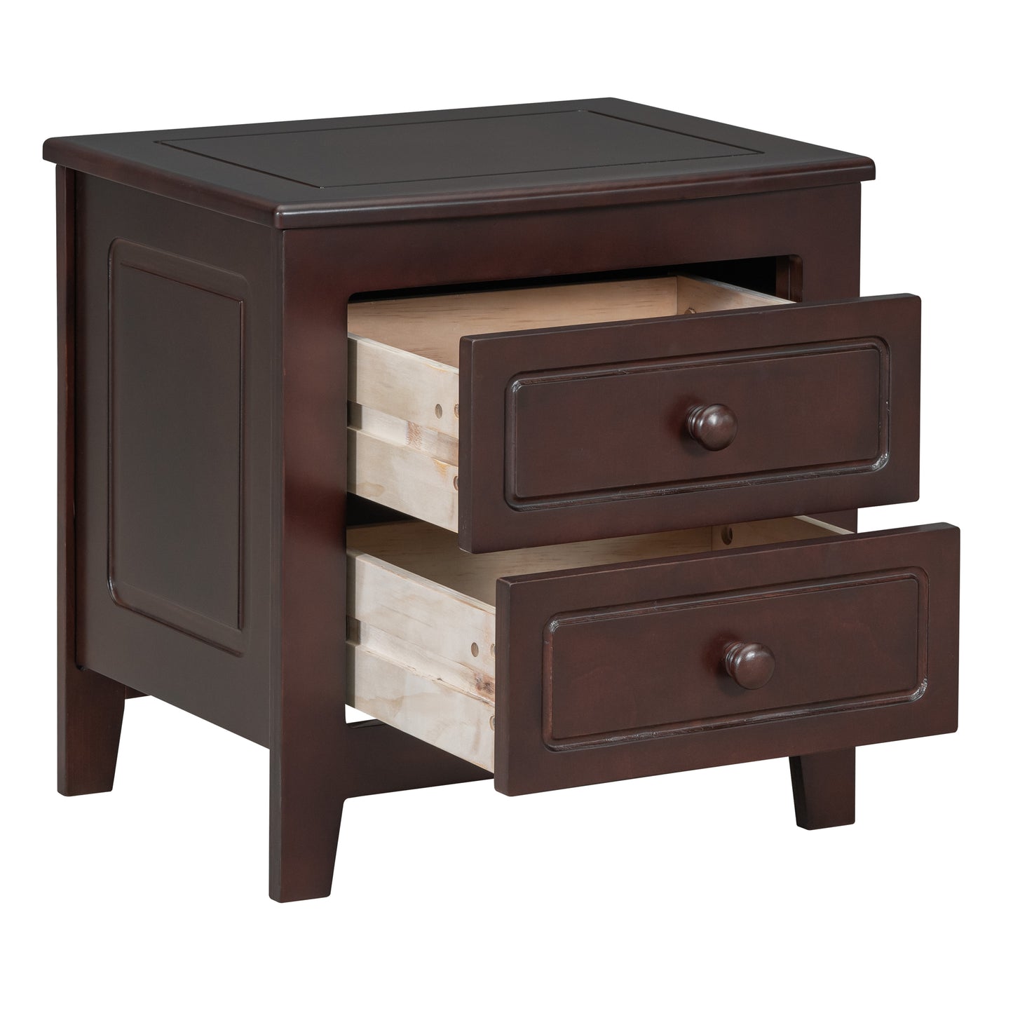 Gen Classic 2-Drawer Nightstand - Walnut