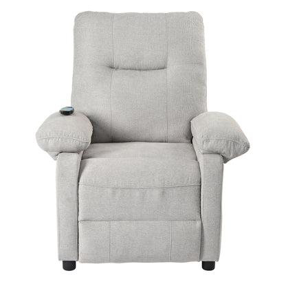 Aston Recliner Chair with Message and Heater - Gray