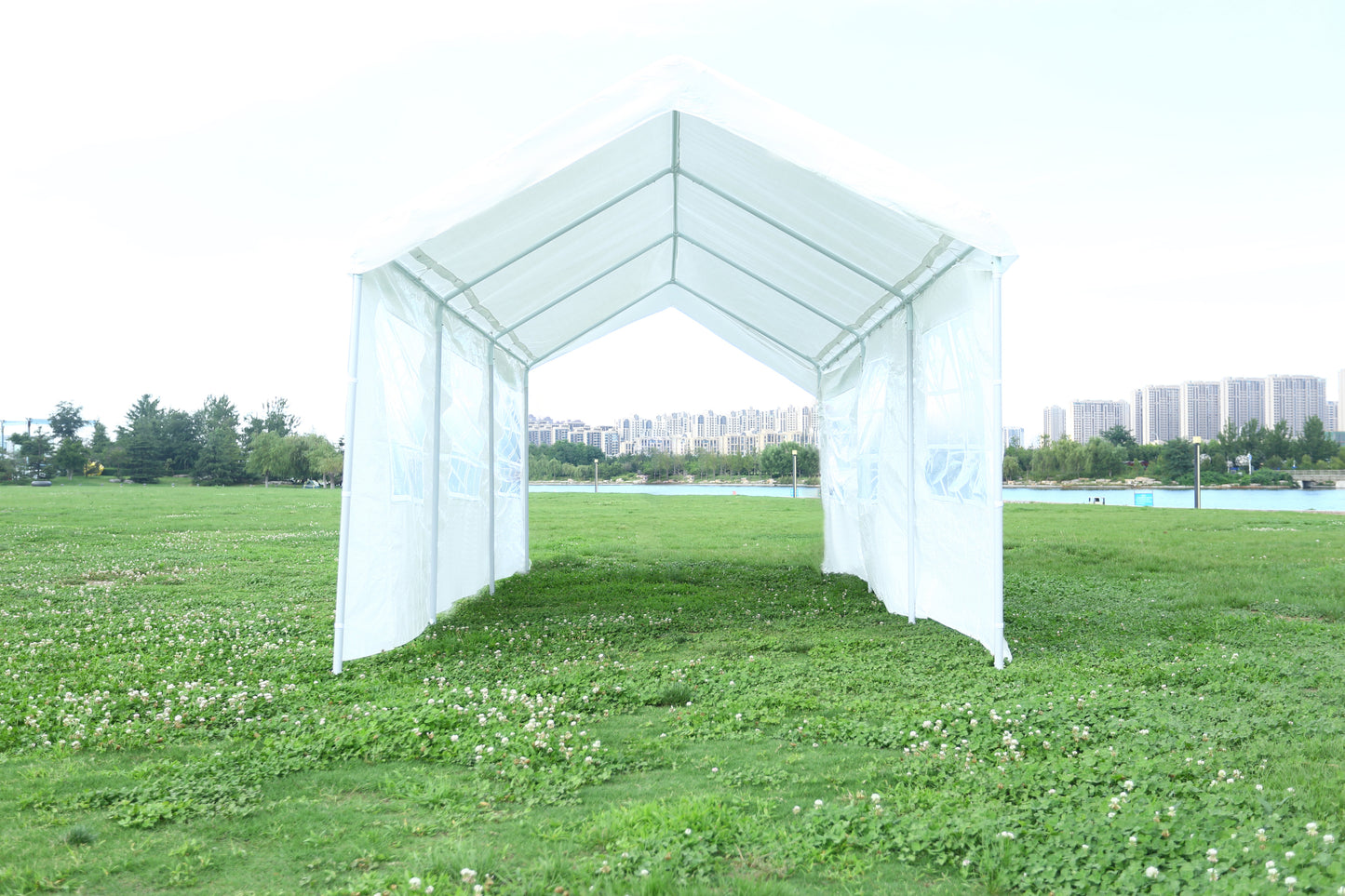 Moser 10'x20'  Party Tent and Carport - White