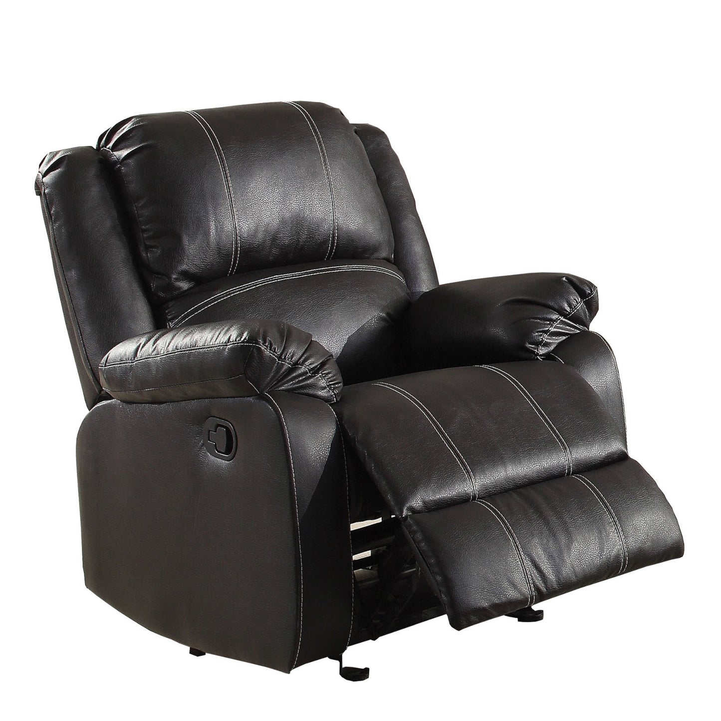 Zuriel Motion Rocker Recliner - Black