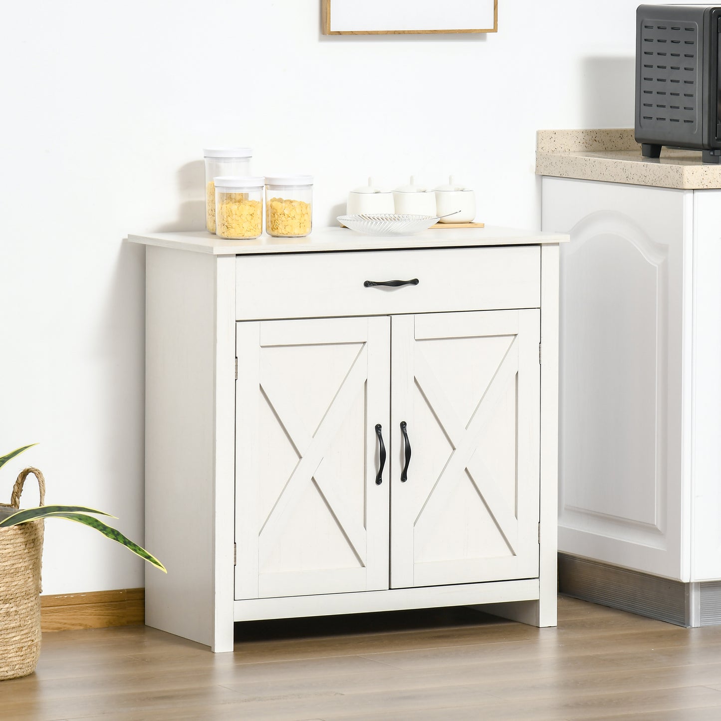 Vita Farmhouse Sideboard Buffet Cabinet