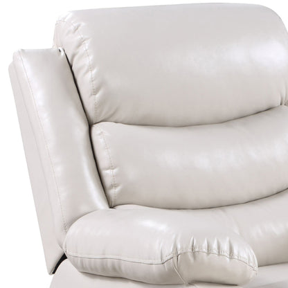 Kingston Power Recliner with Pillow Top Arms - Beige