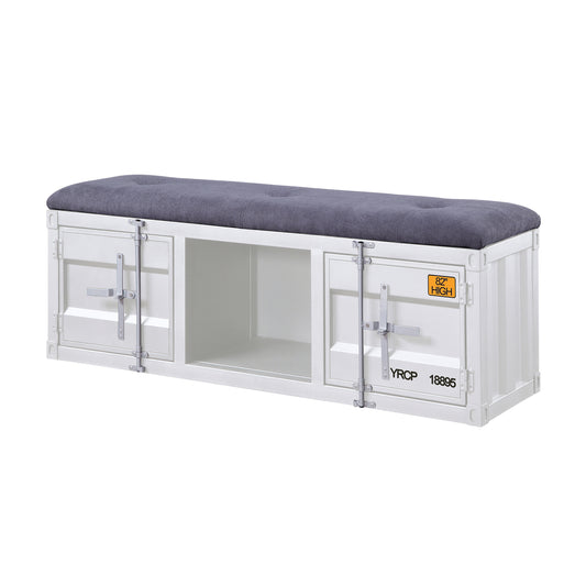 Cargo Storage Bench - White