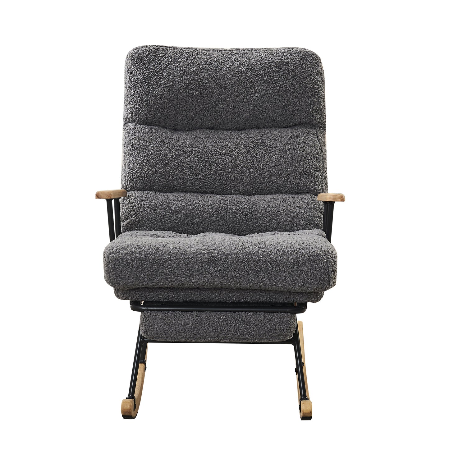 Cordova Gliding Rocking Chair - Dark Gray