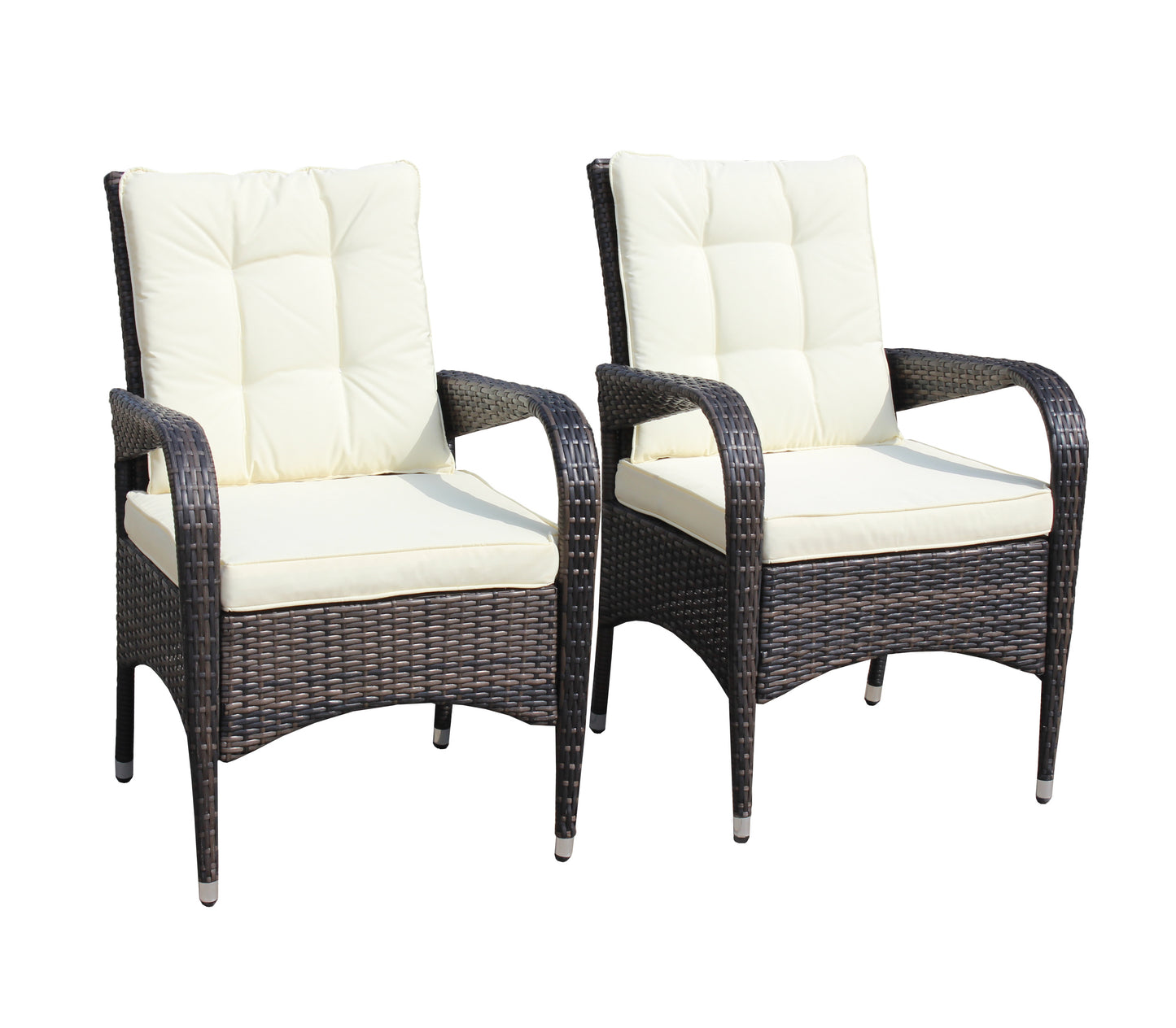 Johan Liberatore Dining Chairs with Cushions (Set of 2)