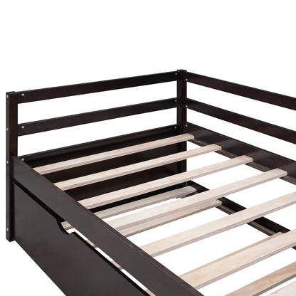 Zim Twin Size Daybed with Twin Size Trundle - Espresso