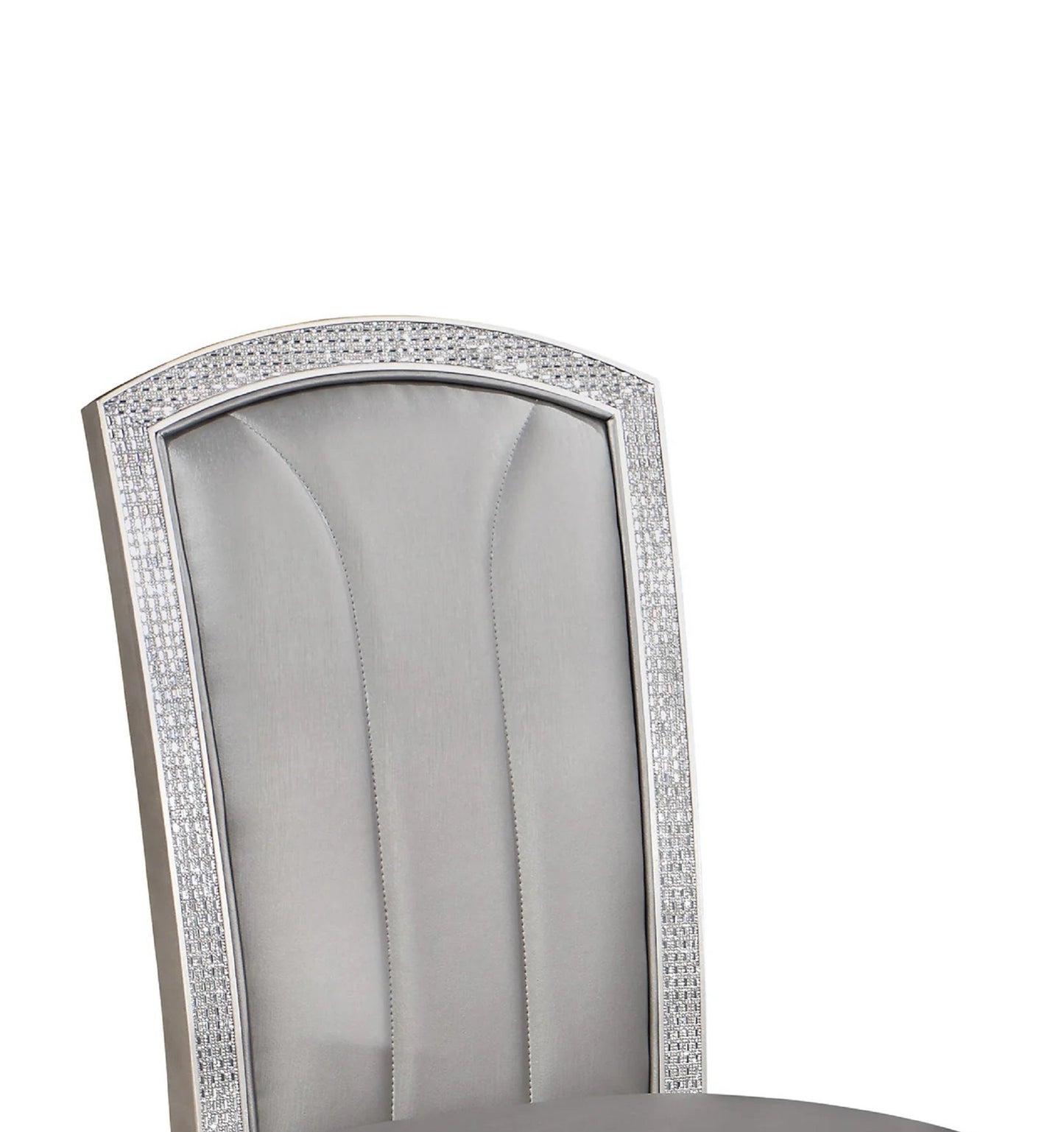 Masa Luxury Dining Chair (Set of 2) - Silver