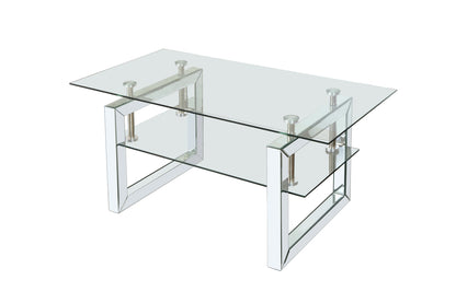 Gem Tempered Glass Coffee Table