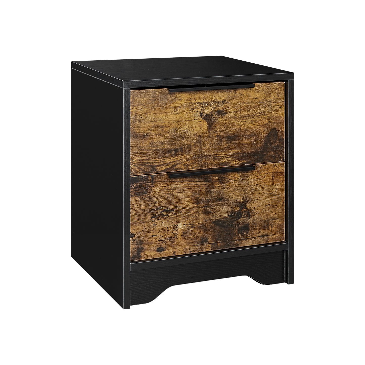 Eleanor Wooden Nightstand - Black