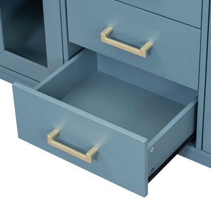 Koch Sideboard Buffet - Blue