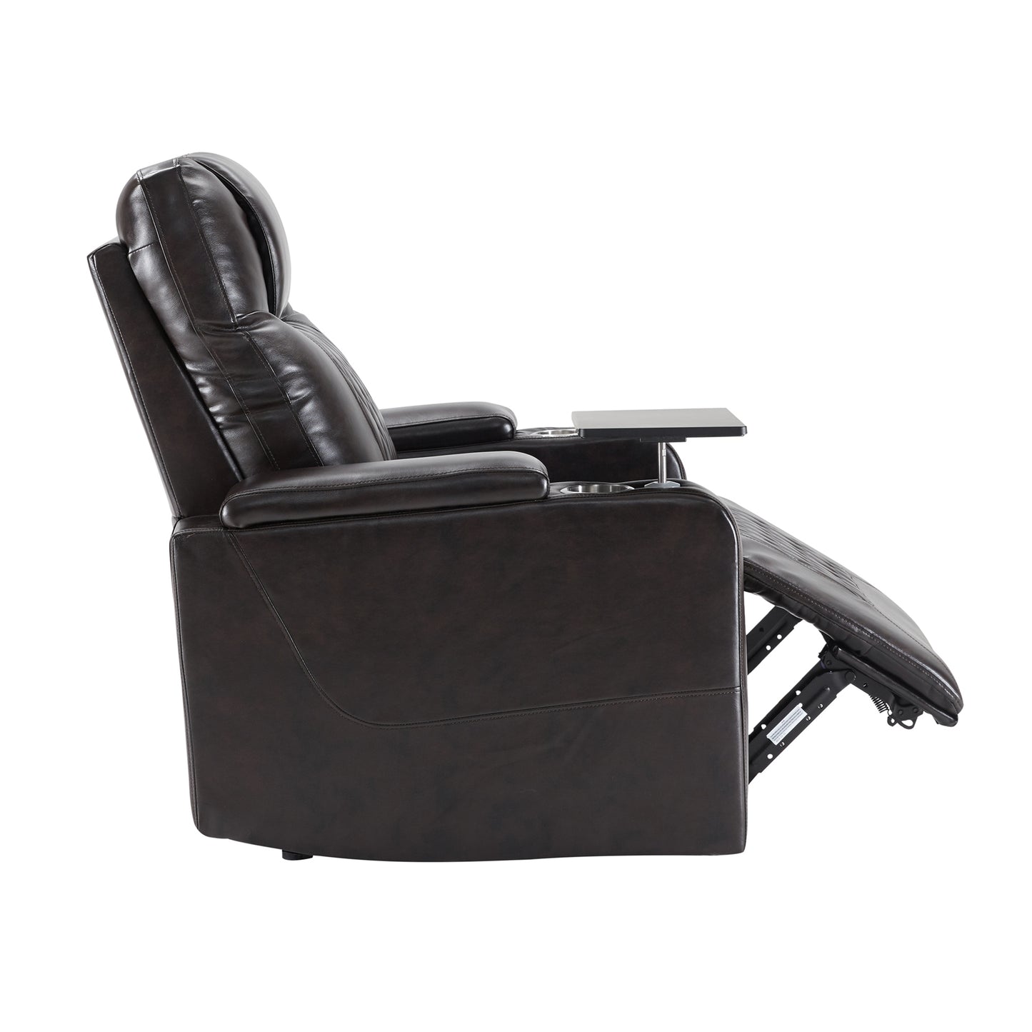 Nest Power Motion Recliner with  360° Swivel Tray - Black