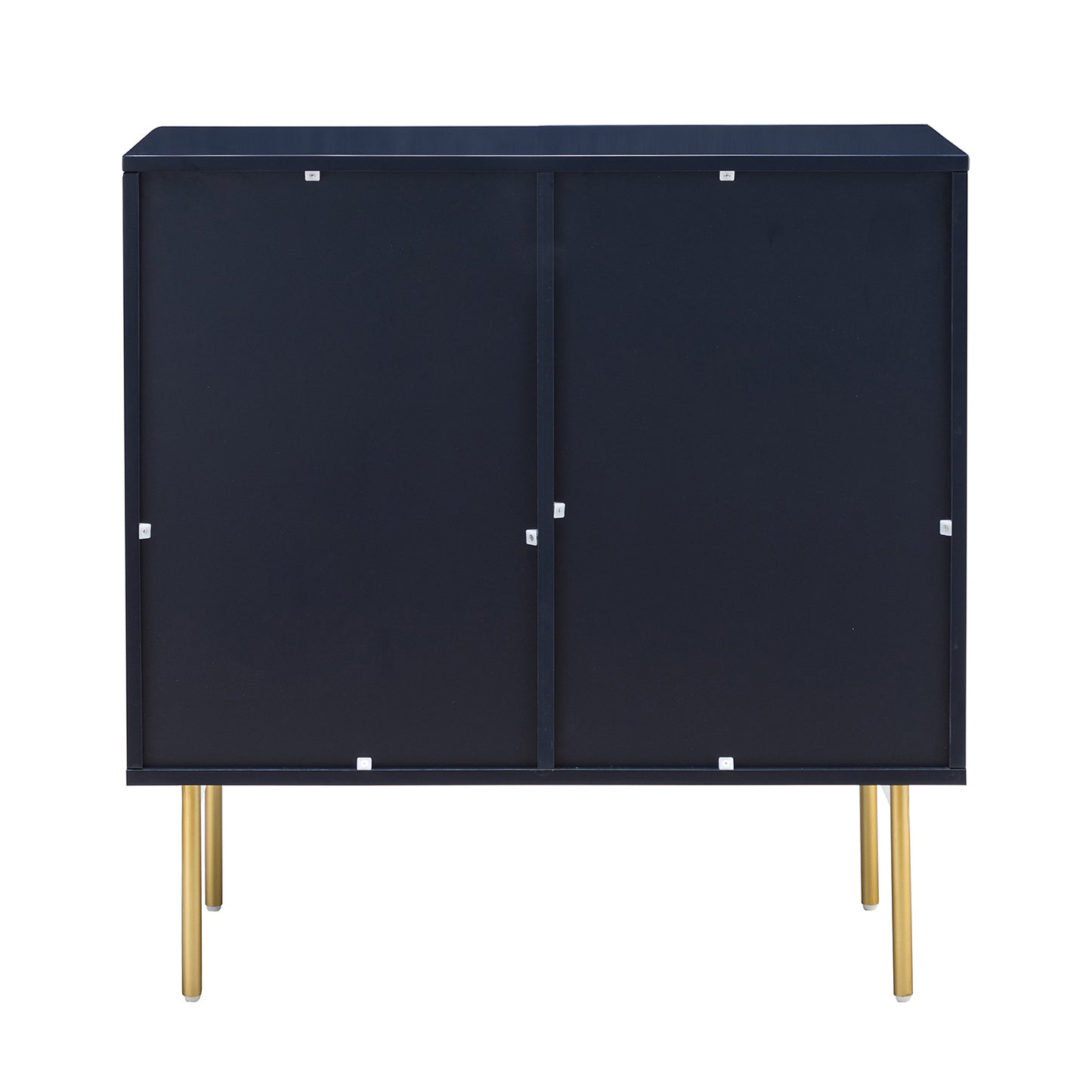 Knossos 30" Tall 2-Door Accent Cabinet - Navy