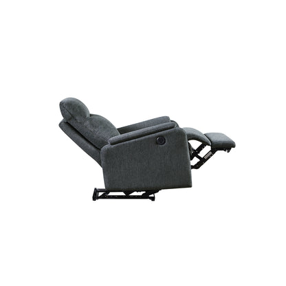 Brooks Power Recliner Chair with USB Charge port - Dark Gray