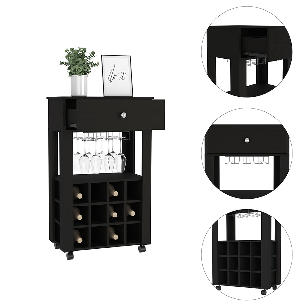 Tempa Bar Carts - Black