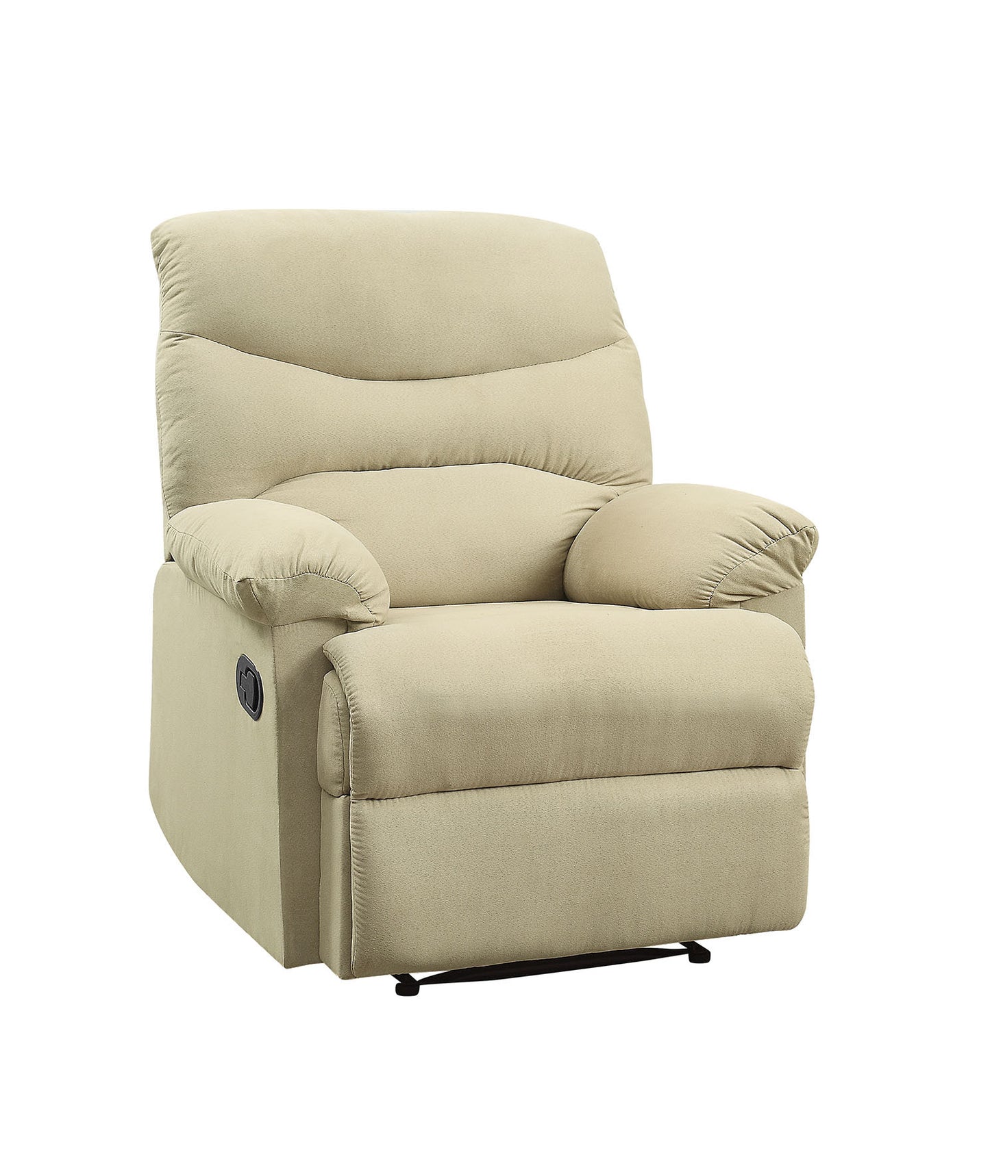 Zamora Glider Recliner with Pillow Top Armrest - Beige