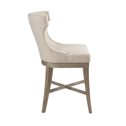 Carson Counter Stool with Swivel Seat - Cream